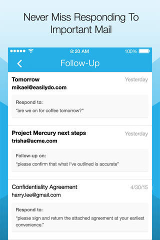 Email Assistant screenshot 2