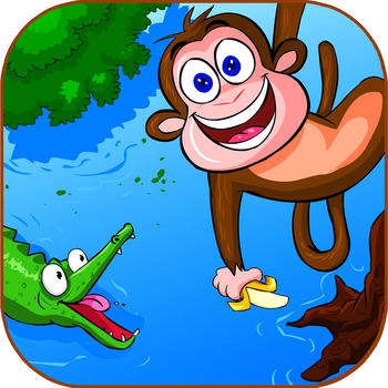 A Silly Monkey - cut the vines and swing from rope to rope to land on the island! LOGO-APP點子