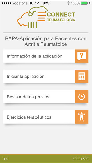RAPA – Aplicación para Pacientes con artritis reumatoide AR