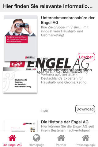 Die Engel AG – die Mediaagentur für Ihr zielgenaues Haushaltmarketing! screenshot 2