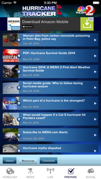 【免費天氣App】Hurricane Tracker WESH 2 - Orlando, Central Florida-APP點子