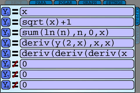 Calculus Graphing Calculator screenshot 2