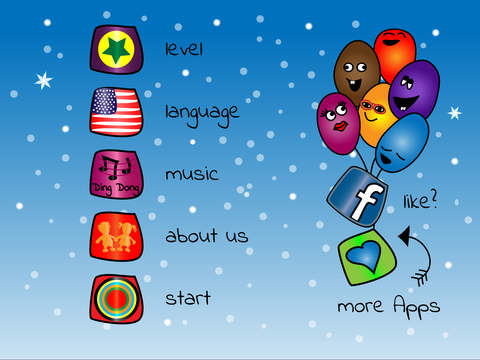 【免費遊戲App】KinderApp Christmas - Kids learn their first words in English, German, Hungarian-APP點子