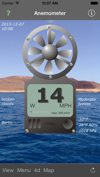 【免費天氣App】Anemometer-APP點子