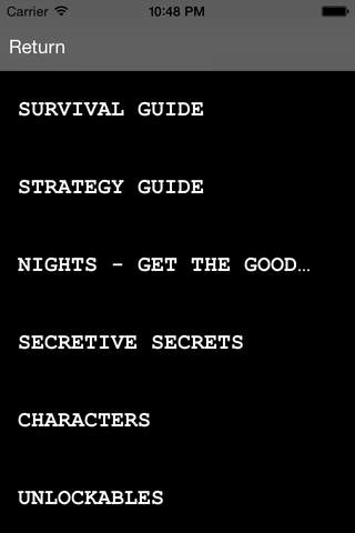 Cheats for Five Nights at Freddy's 3 - Deluxe screenshot 2
