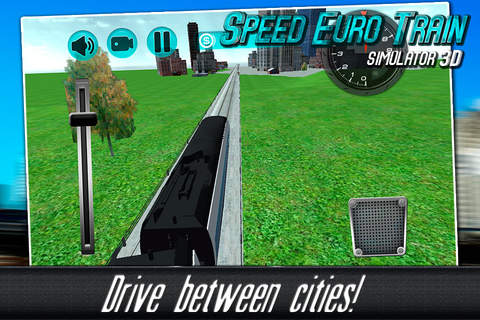 Speed Euro Train Simulator 3D screenshot 4