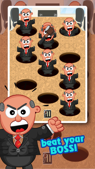 【免費遊戲App】Whack My Boss FREE-APP點子