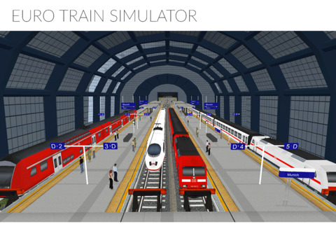 【免費遊戲App】Euro Train Simulator-APP點子