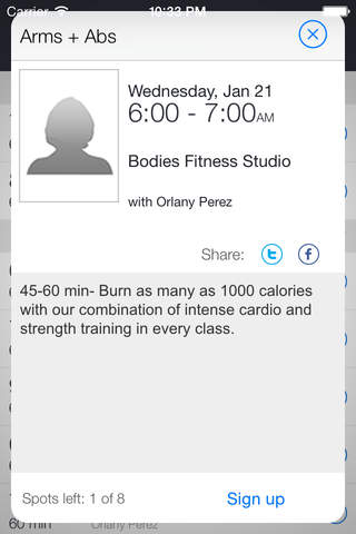 Bodies Fitness Studio screenshot 2