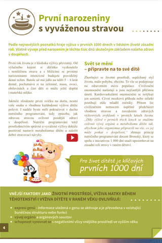Baby Nutrition Czech Version Vyziva batolat 1-3 roky screenshot 2