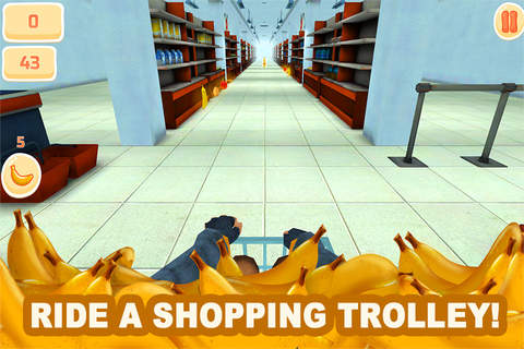 Homeless 3D - Shopping Mall Run Deluxe screenshot 2