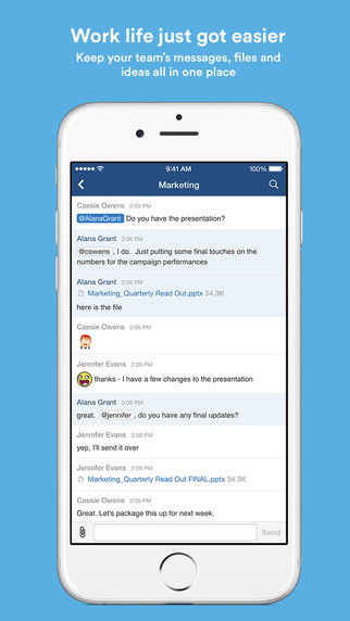 HipChat - Group chat video file share