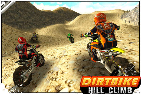 Dirt Bike Hill Racing - Dirt Bike Race For Kids screenshot 3