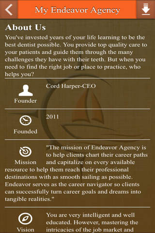 My Endeavor Agency screenshot 2