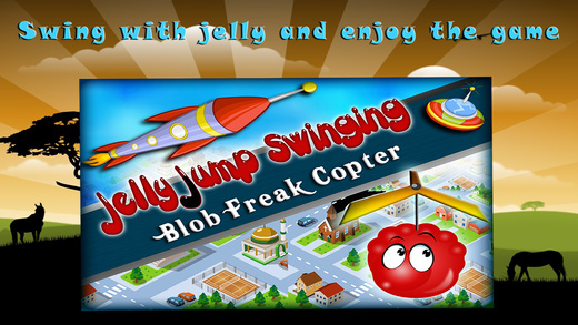 Jelly Jump Swinging Blob Pro