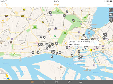 【免費旅遊App】Hamburg Travel Guide – TOURIAS Travel Guide (free offline maps)-APP點子