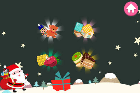 圣诞节宝宝超市 &免费儿童教育游戏 screenshot 2