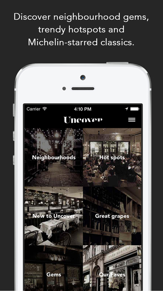 【免費生活App】Uncover - London’s Best Restaurants. Discover & Book Tonight.-APP點子