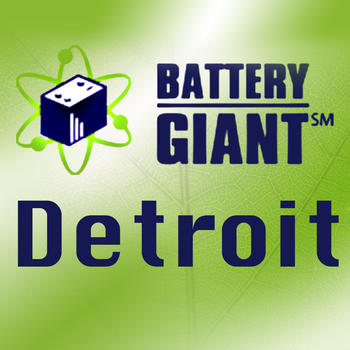 Battery Giant Detroit LOGO-APP點子