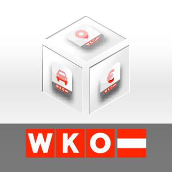 WKO Mobile Services. Eine Anwendung der Wirtschaftskammern Österreichs. LOGO-APP點子