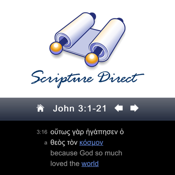 ScriptureDirect Interlinear Greek Bible 書籍 App LOGO-APP開箱王