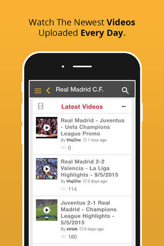 FootballTube screenshot 4