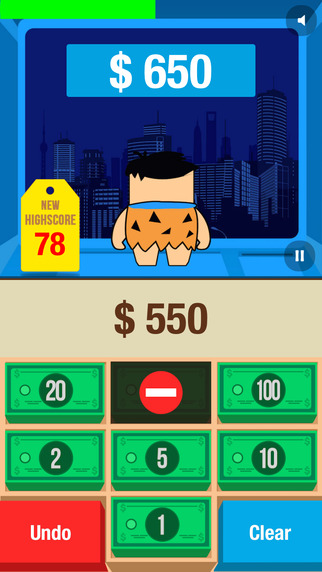 Withdraw Money Puzzle - BrainWars Math Game