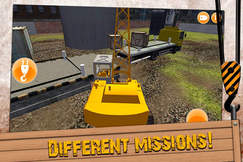 Crane Driving Simulator 3D screenshot 3
