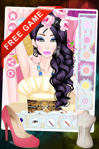 Fashion Show Makeup & DressUp Game screenshot 2