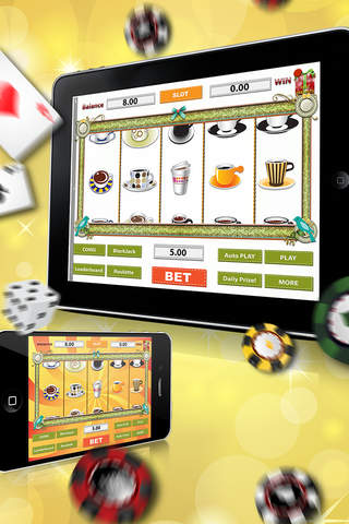 Slots Heart Blackjack Free screenshot 2
