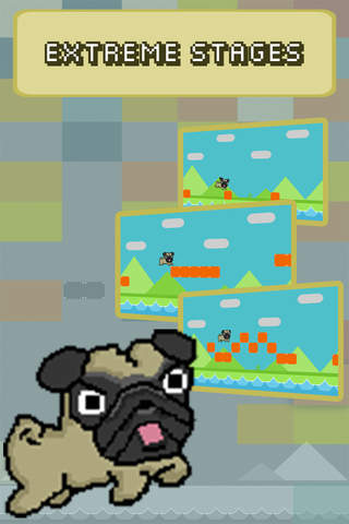 Tap Dog - flappybird for jumping arcade game screenshot 2