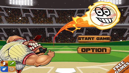 Home Run Baseball Hitter - Flick the Ball Frenzy