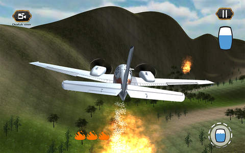 Airplane Fire Brigade - Rescue screenshot 4