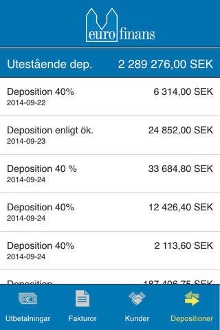 Euro Finans KAF Mobile screenshot 4