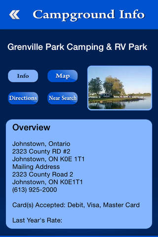 Ontario Campgrounds screenshot 3