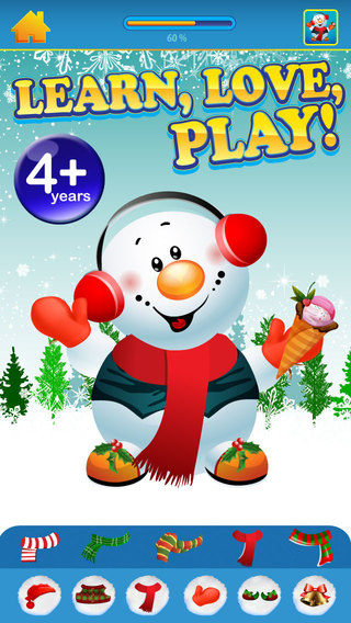 My Frosty The Frozen Snowman Magic Dressing Up Copy Maker Advert Free Game