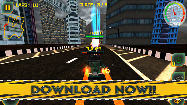 【免費遊戲App】Monster MMX Shooting Racer-APP點子