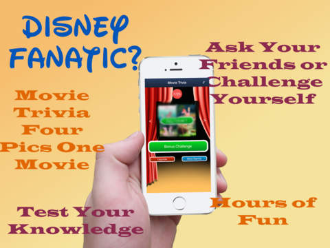 【免費遊戲App】DisTriv - Movie Trivia for Disney- 4 Pictures 1 Movie-APP點子