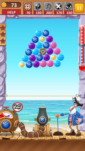 【免費遊戲App】Bubble Shooter Archibald the Pirate-APP點子