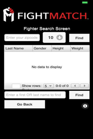 FightMatch.com screenshot 3
