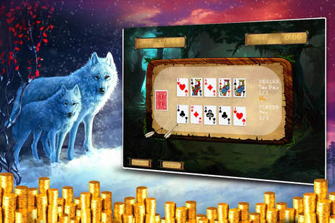 Casino Slots : The Howling Of Wolves screenshot 2