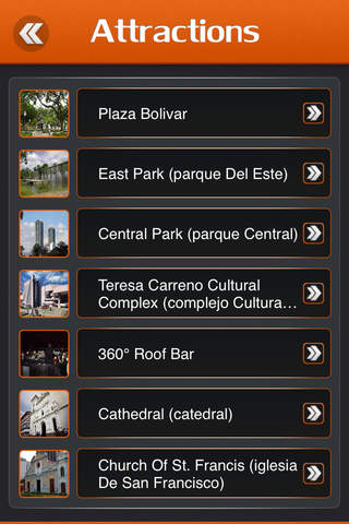 Caracas Offline Travel Guide screenshot 3