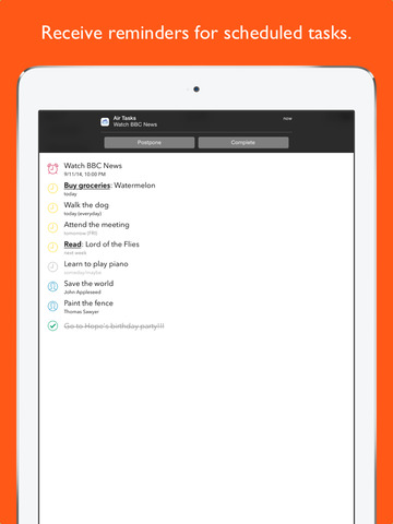 【免費生產應用App】Air Tasks - To-Do List with Reminders-APP點子