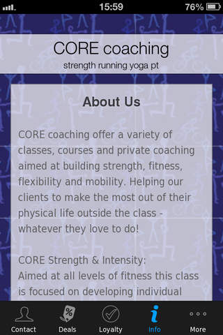 CORE coaching screenshot 4
