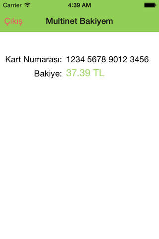 Multinet Bakiyem screenshot 2