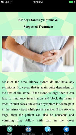 Kidney Stones Symptoms - Treatment Information