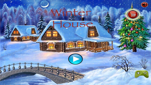 Winter House Hidden Object