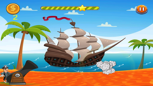 【免費遊戲App】Pirate's Attack- Grab The Treasure Free-APP點子