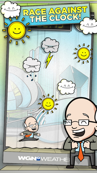 【免費遊戲App】Tom Skilling's WGN Weather Challenge-APP點子