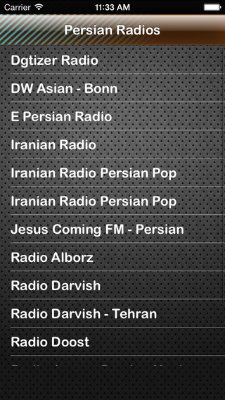 Persian Iranian Radios